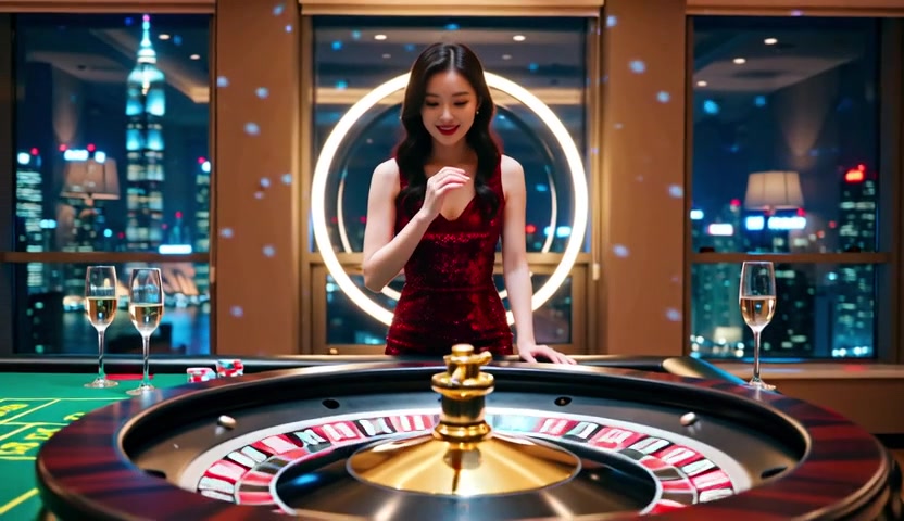라스베가스 벨라지오 분수쇼와 함께